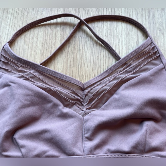 ALO Dusty Rose Yoga Sports Bra/Intimates - Picture 2 of 8